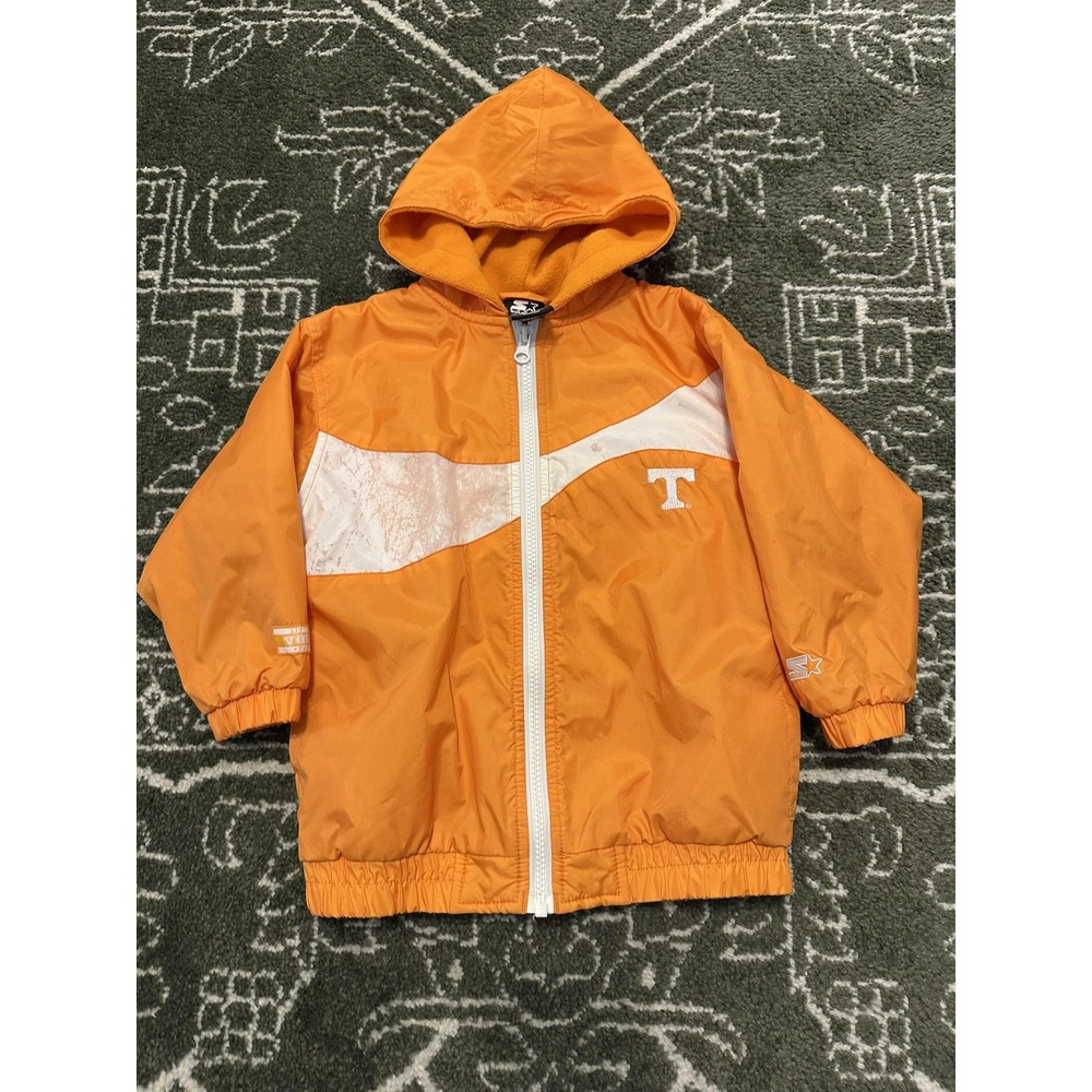 Vintage Starter Tennessee Volunteers Kids Jacket Orange White Size 4T Football